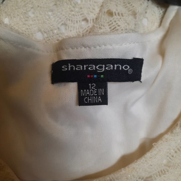 Sharango Boho lined crochet sleeveless swing dress 12 - Picture 3 of 5